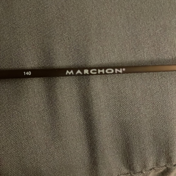 Marchon M 606 210 140 Women’s eyeglasses bronze brown color frames - Picture 2 of 5